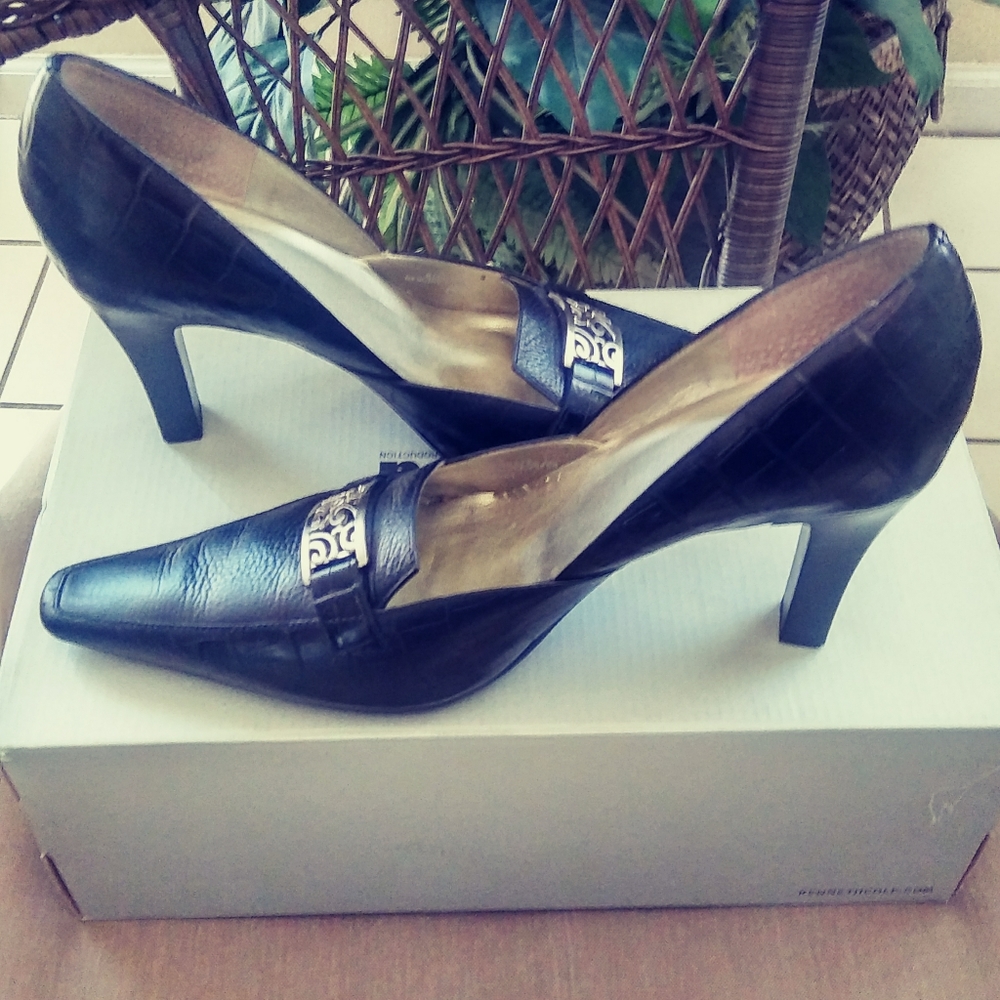 Embossed Women's Heels